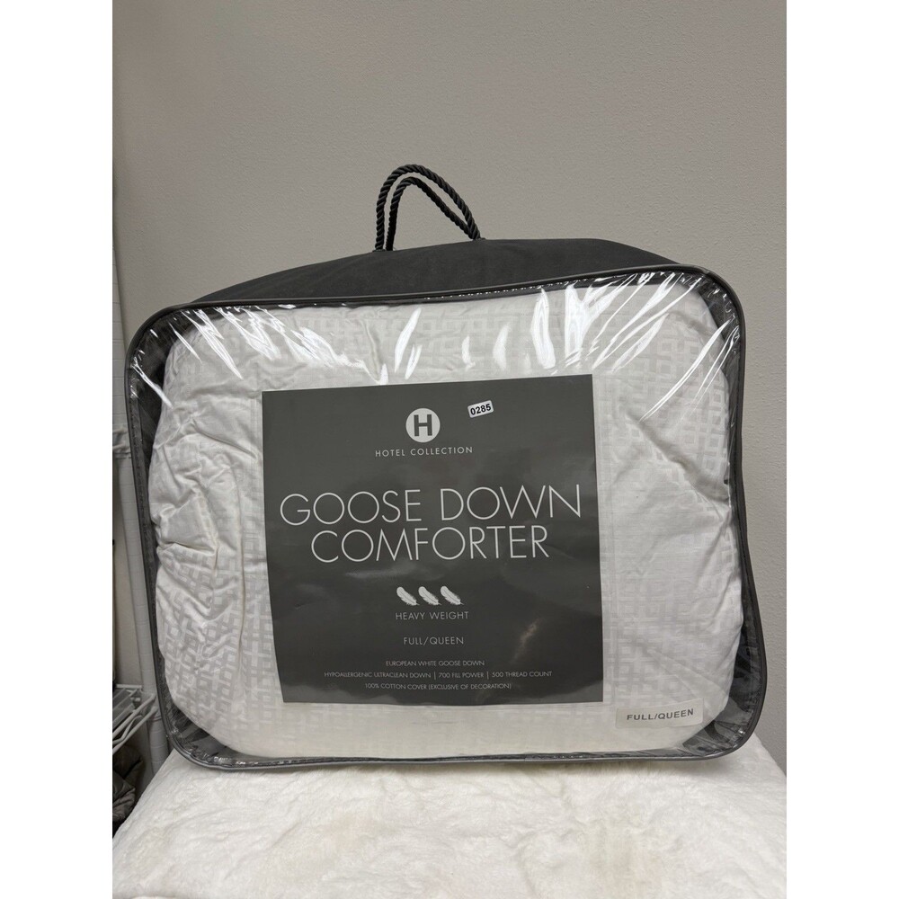 Hotel Collection Heavyweight European Goose Down Full/Queen Comforter